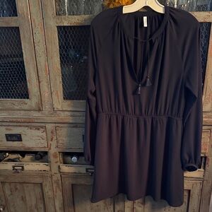 Talula Black Midi Dress